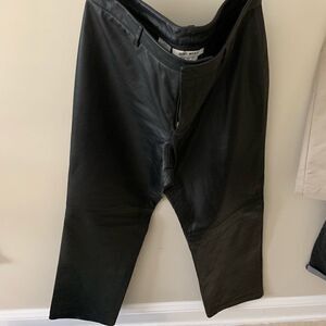 Nine West leather pants